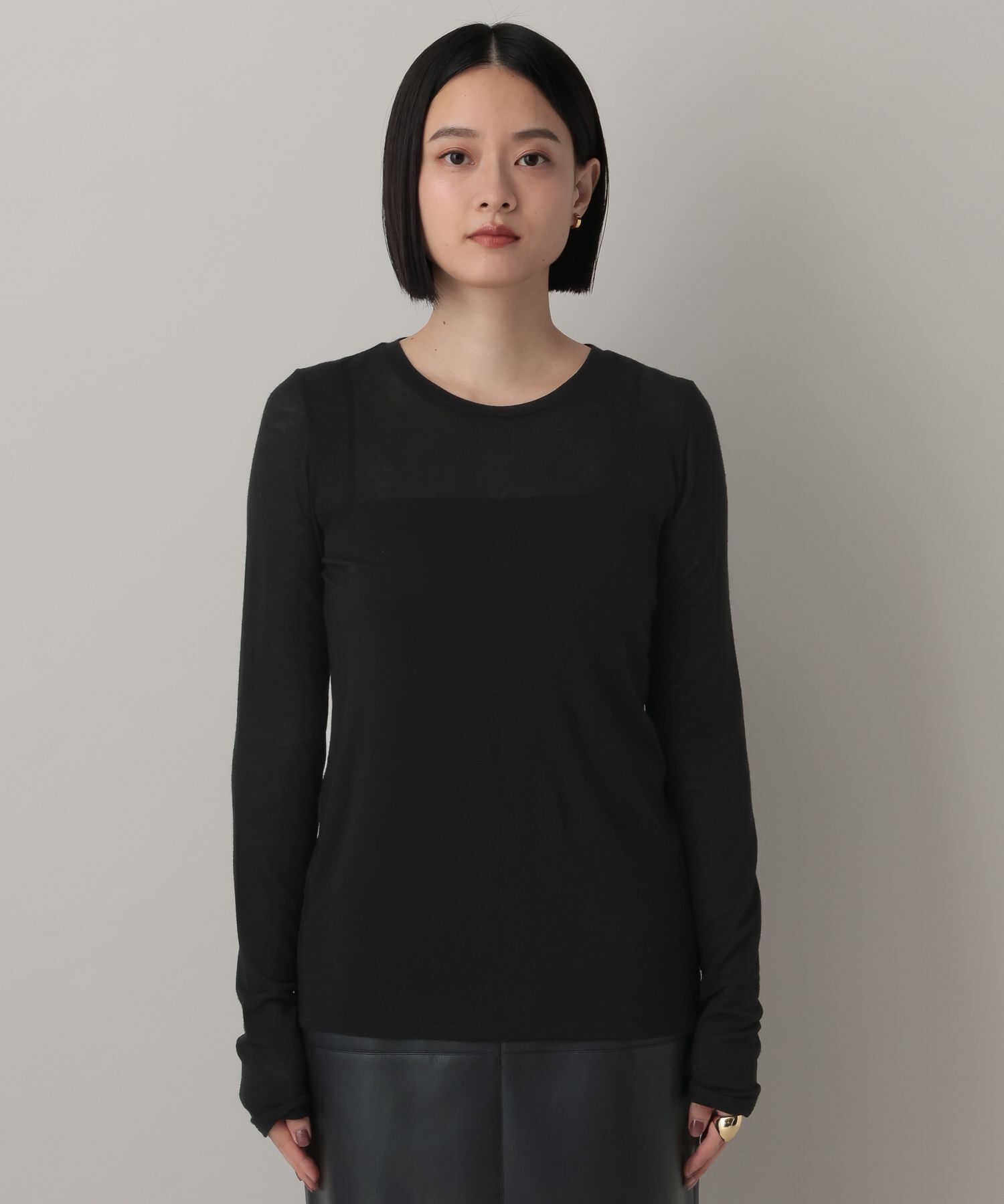 A part by 「カシミヤシルクジャージプルオーバー」|Tシャツ・カットソー|