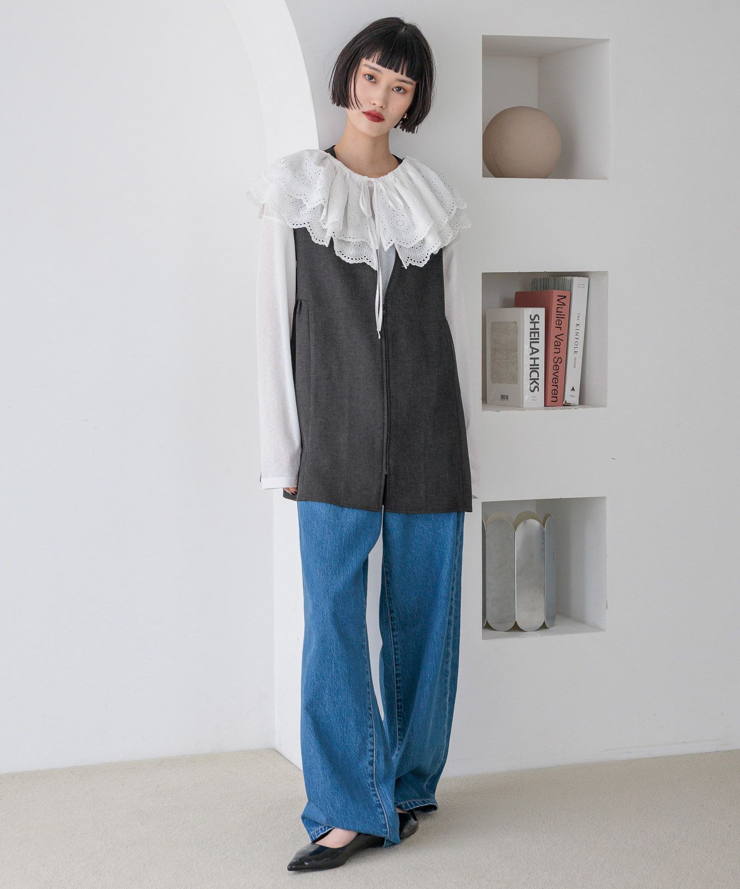 LOWRYS FARM「ラナテックベスト」|ダウンベスト・ベスト|