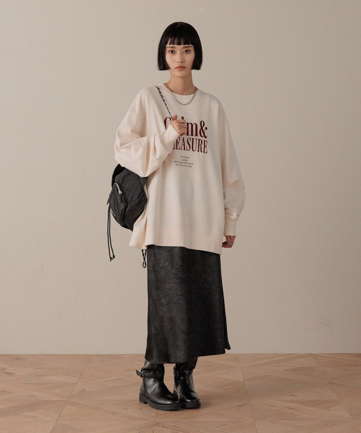 LOWRYS FARM「ＵＳＡロゴウラケプルオーバー」|スウェット・ジャージ|