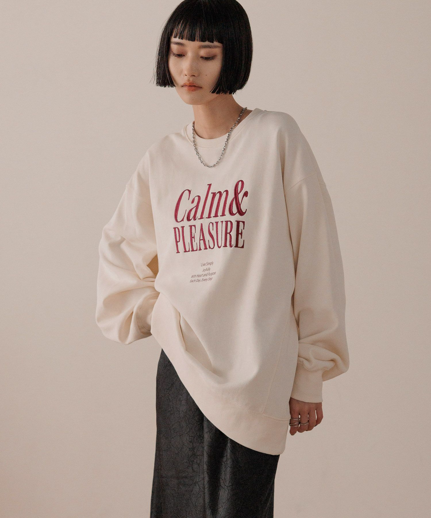 LOWRYS FARM「ＵＳＡロゴウラケプルオーバー」|スウェット・ジャージ|