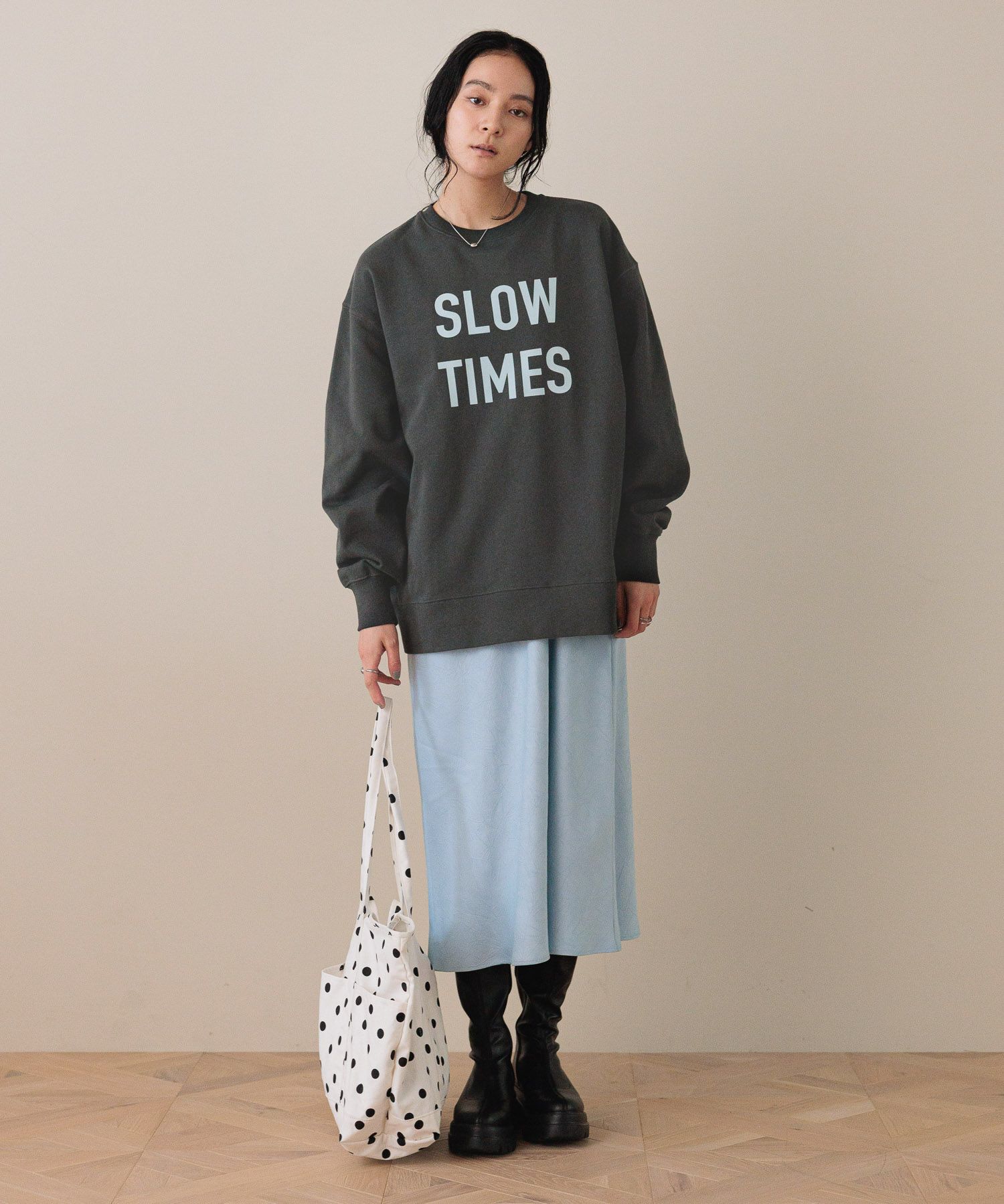 LOWRYS FARM「ＵＳＡロゴウラケプルオーバー」|スウェット・ジャージ|