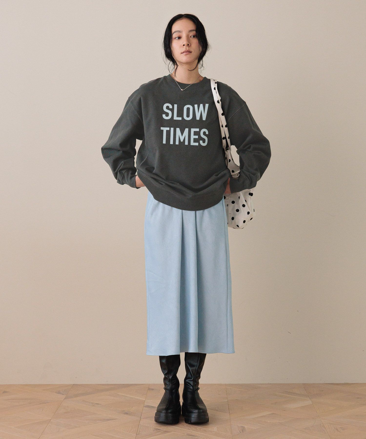 LOWRYS FARM「ＵＳＡロゴウラケプルオーバー」|スウェット・ジャージ|