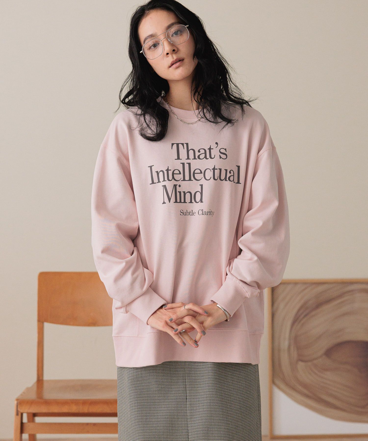 LOWRYS FARM「ＵＳＡロゴウラケプルオーバー」|スウェット・ジャージ|PNK2