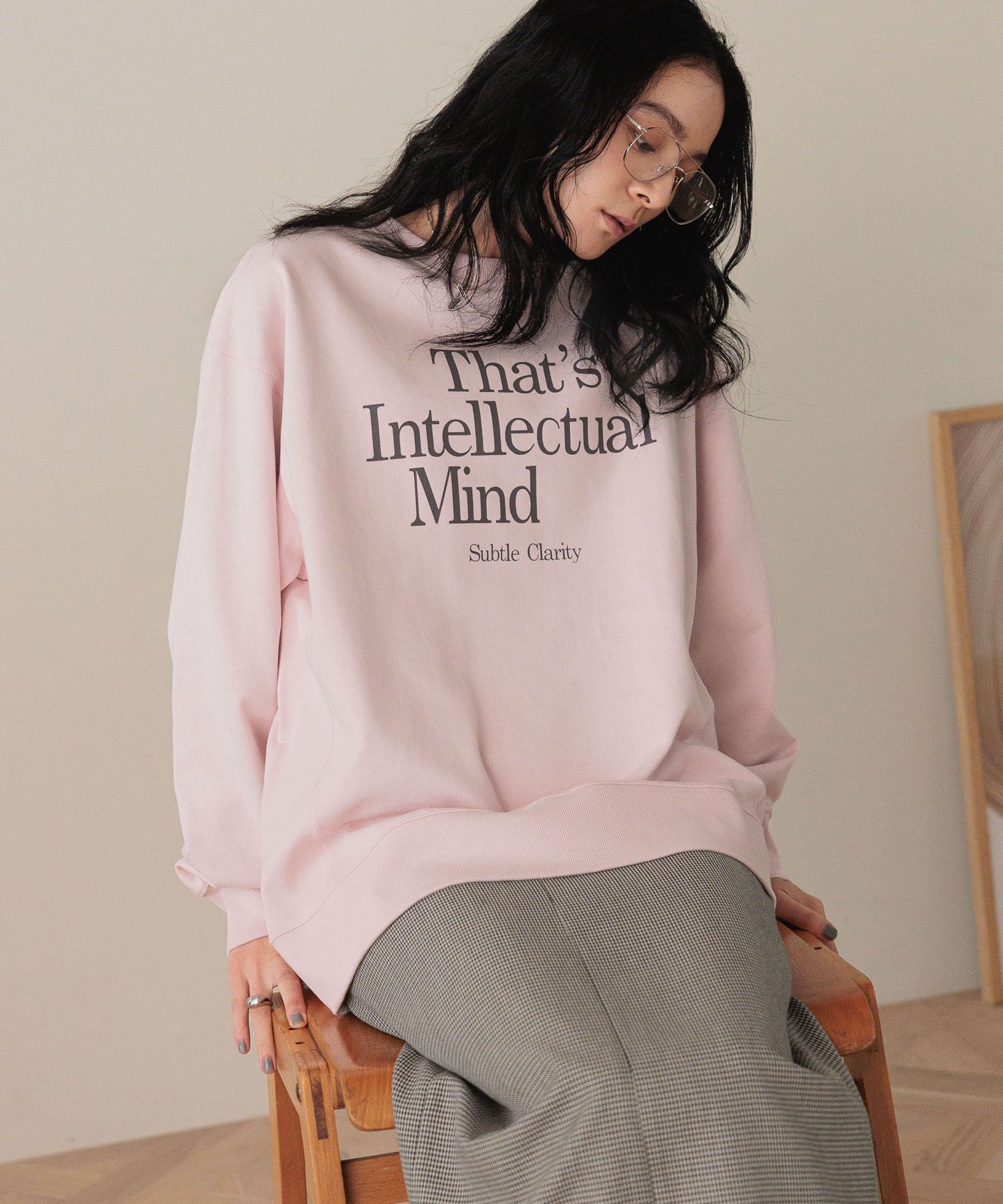 LOWRYS FARM「ＵＳＡロゴウラケプルオーバー」|スウェット・ジャージ|