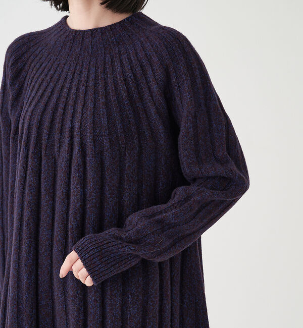collex「ミックスヤーンニットプルオーバー」|ニット・セーター|