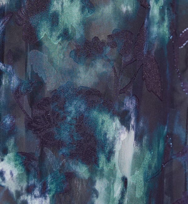 ABAHOUSE「【AH ABAHOUSE】アブストラクト柄 シアーシャツ」|シャツ・ブラウス|