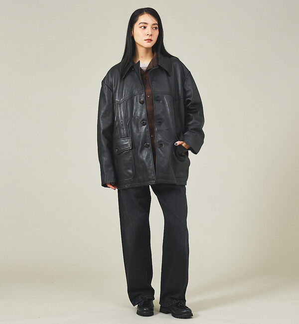 ABAHOUSE「【TOWNCRAFT / タウンクラフト】LEATHER RANCHER COA」|その他|