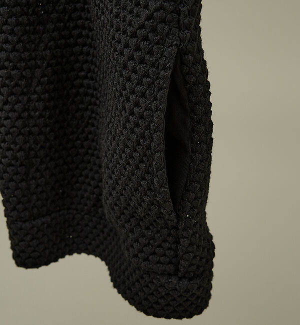 ABAHOUSE「シェルニット ダブルジップパーカー」|パーカー|