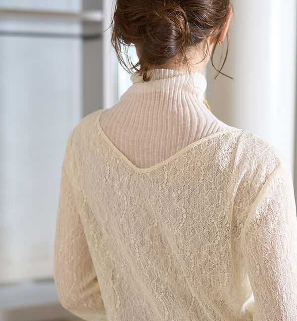 Rouge vif「前後２WAYサイドスリットレースワンピース」|ワンピース|