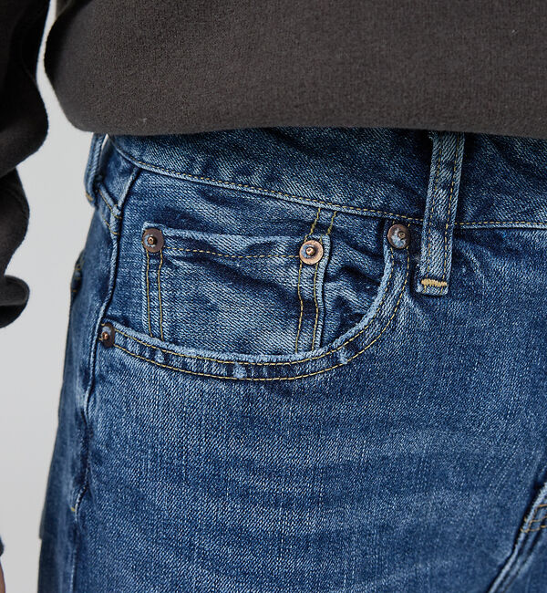 Rouge vif「【RED CARD/レッドカード】Maverick ワイドフレアーパンツデニム」|デニム|