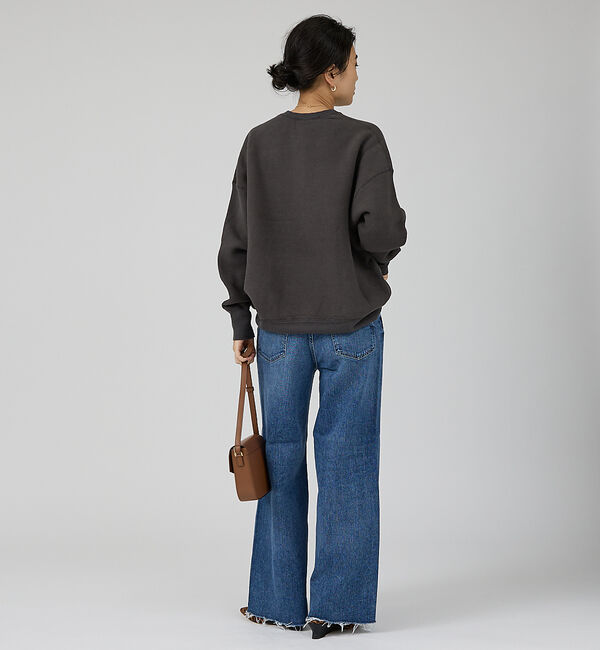 Rouge vif「【RED CARD/レッドカード】Maverick ワイドフレアーパンツデニム」|デニム|