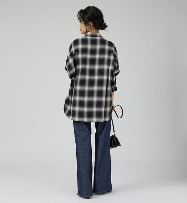 Rouge vif「【upper hights/アッパーハイツ】THE LAYLA ハイライズフレア」|デニム|