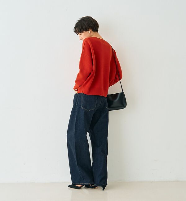 Rouge vif「【RED CARD/レッドカード】Montana カーブバギーデニム【予約】」|デニム|
