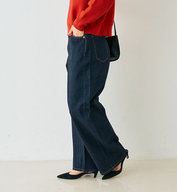 Rouge vif「【RED CARD/レッドカード】Montana カーブバギーデニム【予約】」|デニム|