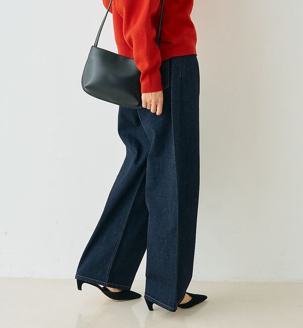 Rouge vif「【RED CARD/レッドカード】Montana カーブバギーデニム【予約】」|デニム|