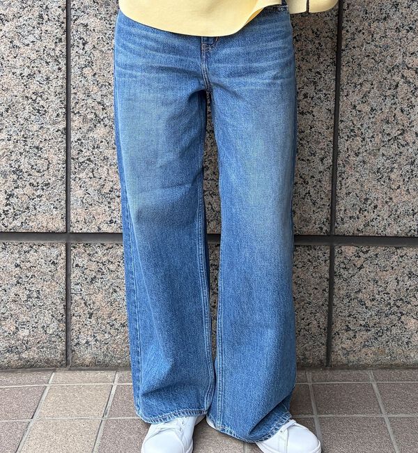 Rouge vif「【RED CARD/レッドカード】Kansas ミッドライズストレートデニム」|デニム|