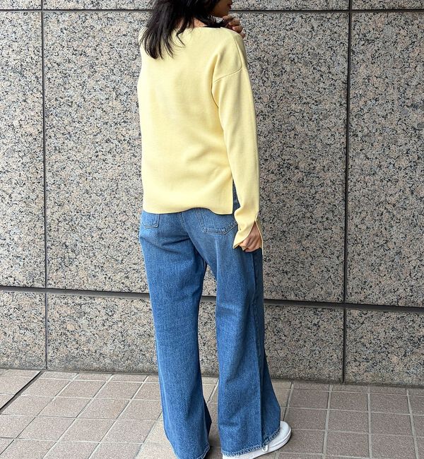 Rouge vif「【RED CARD/レッドカード】Kansas ミッドライズストレートデニム」|デニム|