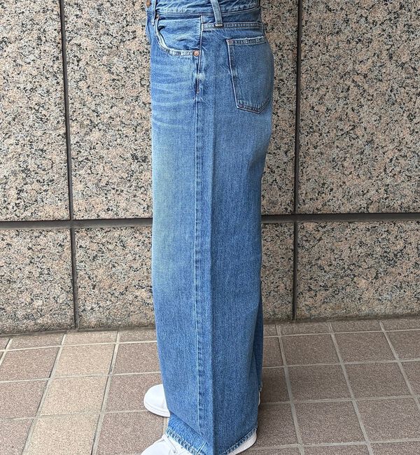 Rouge vif「【RED CARD/レッドカード】Kansas ミッドライズストレートデニム」|デニム|