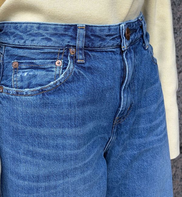 Rouge vif「【RED CARD/レッドカード】Kansas ミッドライズストレートデニム」|デニム|