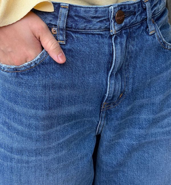 Rouge vif「【RED CARD/レッドカード】Kansas ミッドライズストレートデニム」|デニム|