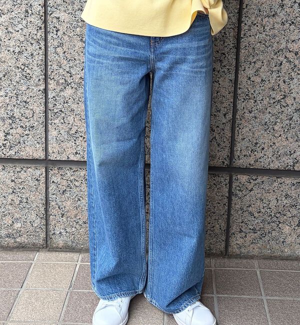 Rouge vif「【RED CARD/レッドカード】Kansas ミッドライズストレートデニム」|デニム|