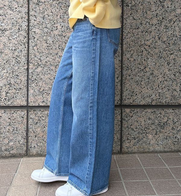 Rouge vif「【RED CARD/レッドカード】Kansas ミッドライズストレートデニム」|デニム|