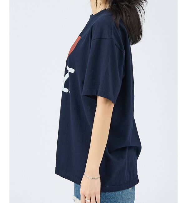 Rouge vif「【JOHNBULL/ジョンブル】I LOVE NY Tシャツ/コットン【WEB限」|Tシャツ・カットソー|
