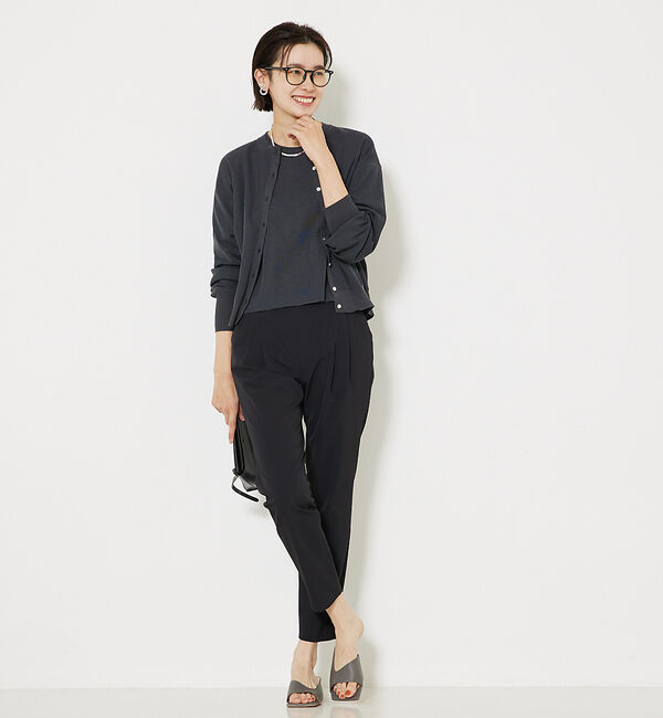 qualite「【25SS】2WAYストレッチタックパンツ」|その他|