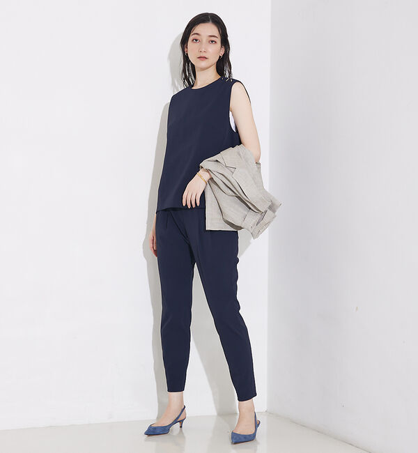 qualite「【25SS】2WAYストレッチタックパンツ」|その他|