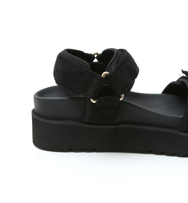 AU BANNISTER「【販売店舗限定】厚底スポーツサンダル」|サンダル|