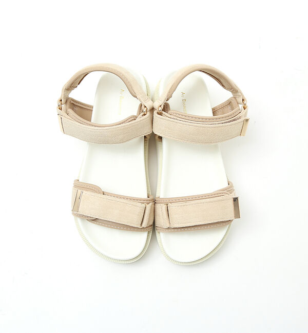 AU BANNISTER「【販売店舗限定】厚底スポーツサンダル」|サンダル|