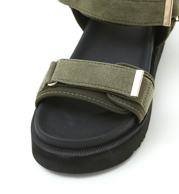 AU BANNISTER「【販売店舗限定】厚底スポーツサンダル」|サンダル|