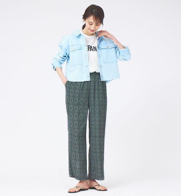 abahouse mavie「デニムショートブルゾン」|その他|