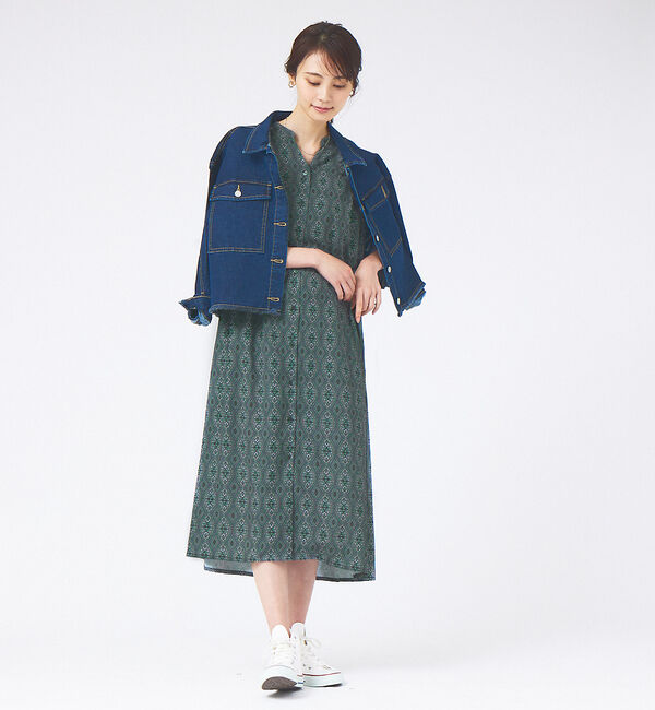 abahouse mavie「デニムショートブルゾン」|その他|