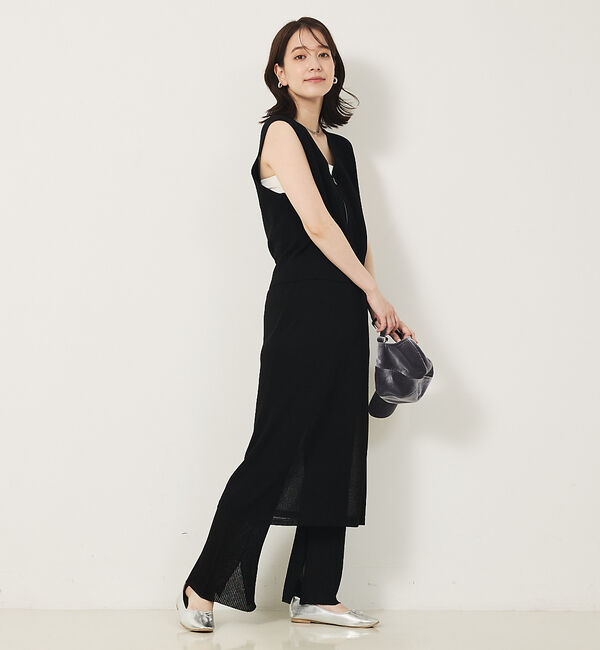 abahouse mavie「【セットアップ対応】ニットスカートレイヤードパンツ」|その他|