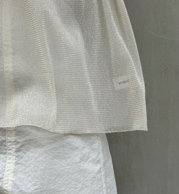 NOMINE「チュールTシャツ」|Tシャツ・カットソー|