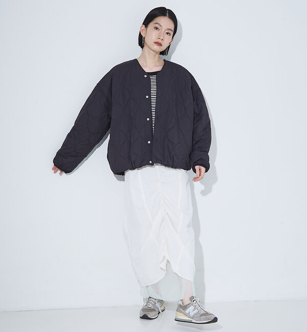 NOMINE「【セットアップ着用可】マルチWAY ドロスト ワッシャー チュール スカート」|スカート|