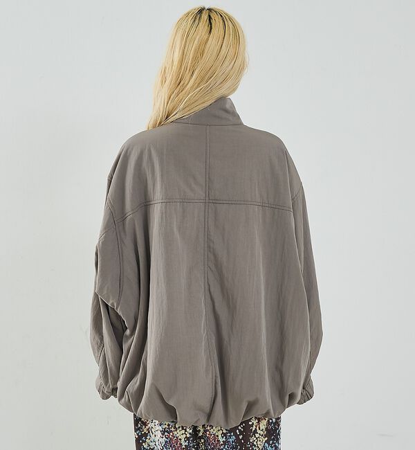 NOMINE「中綿 ドルマン ボリューム ブルゾン」|ブルゾン・スタジャン|