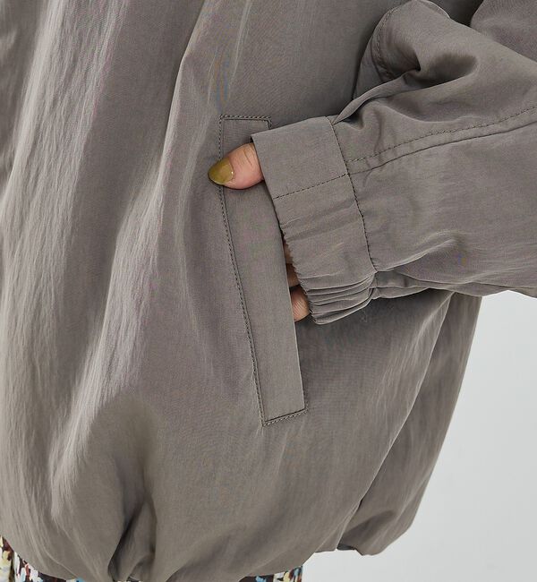 NOMINE「中綿 ドルマン ボリューム ブルゾン」|ブルゾン・スタジャン|