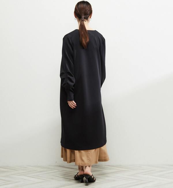 Soffitto「《定番》ノーカラータックスリーブコート」|その他|