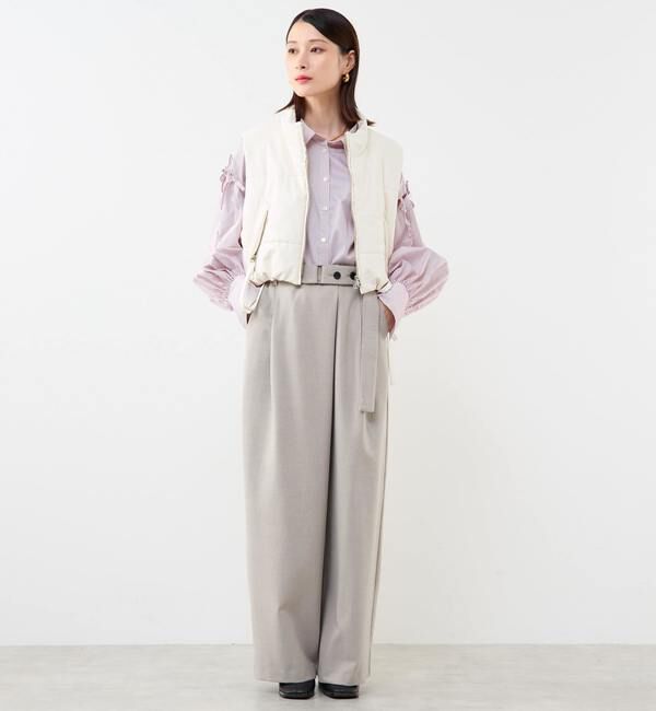 Soffitto「短丈中綿ベスト」|その他|