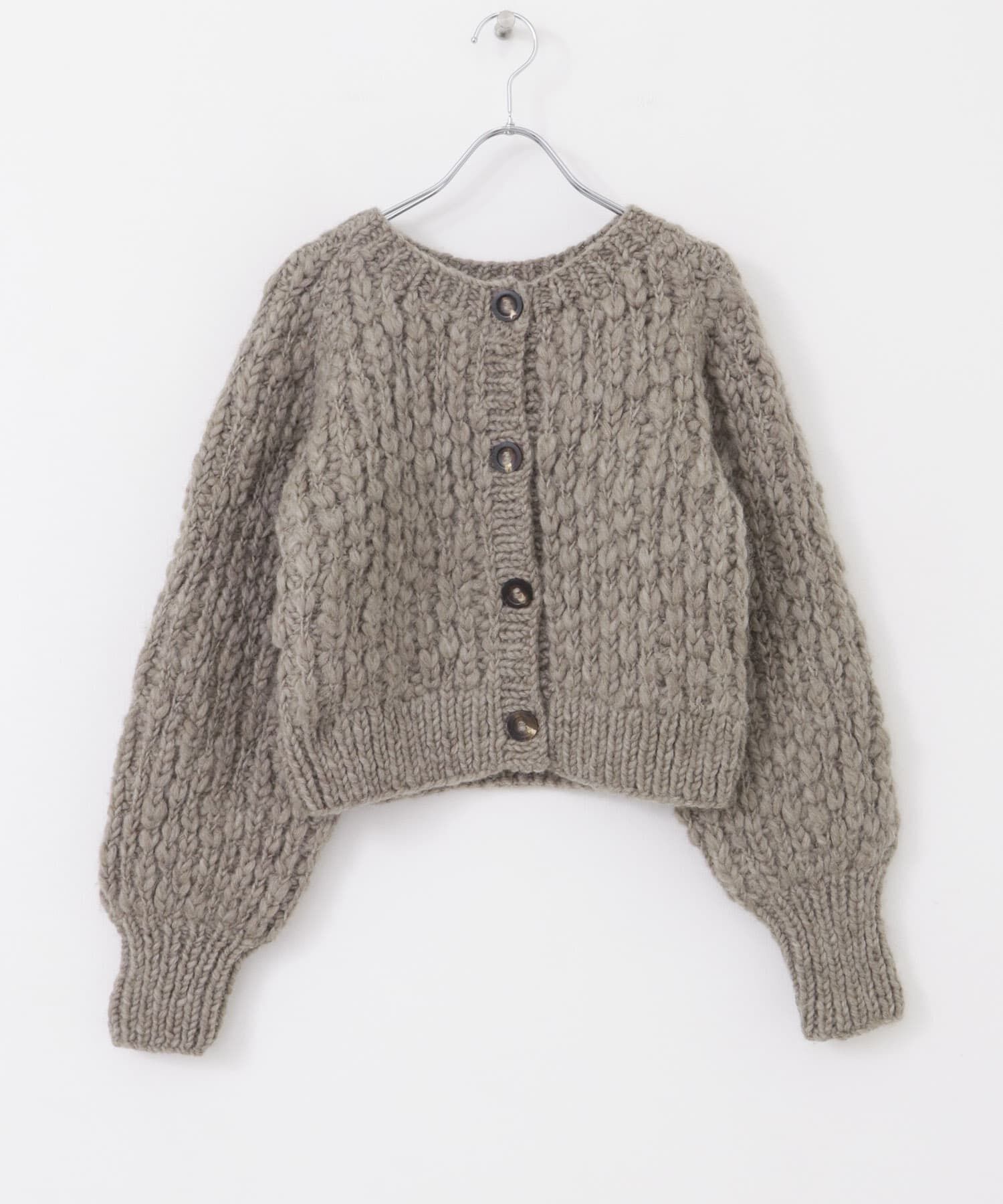 URBAN RESEARCH DOORS「『別注』KHWOPA SPIRIT&times;DOORS　スラブカーディガン」|カーディガン|