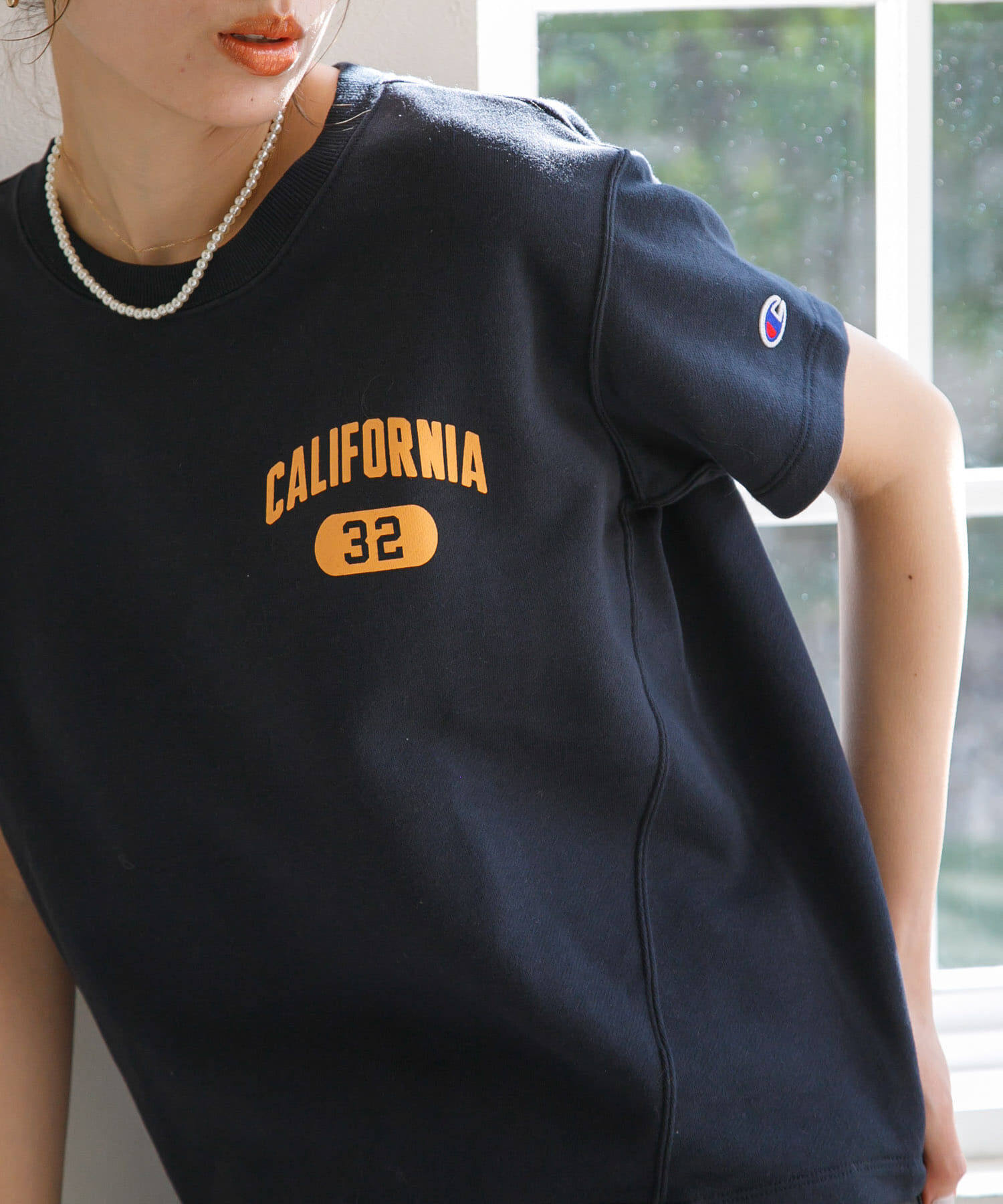 Sonny Label 「『別注』Champion&times;Sonny Label　ラウンドヘムスウェットTシャツ」|スウェット・ジャージ|