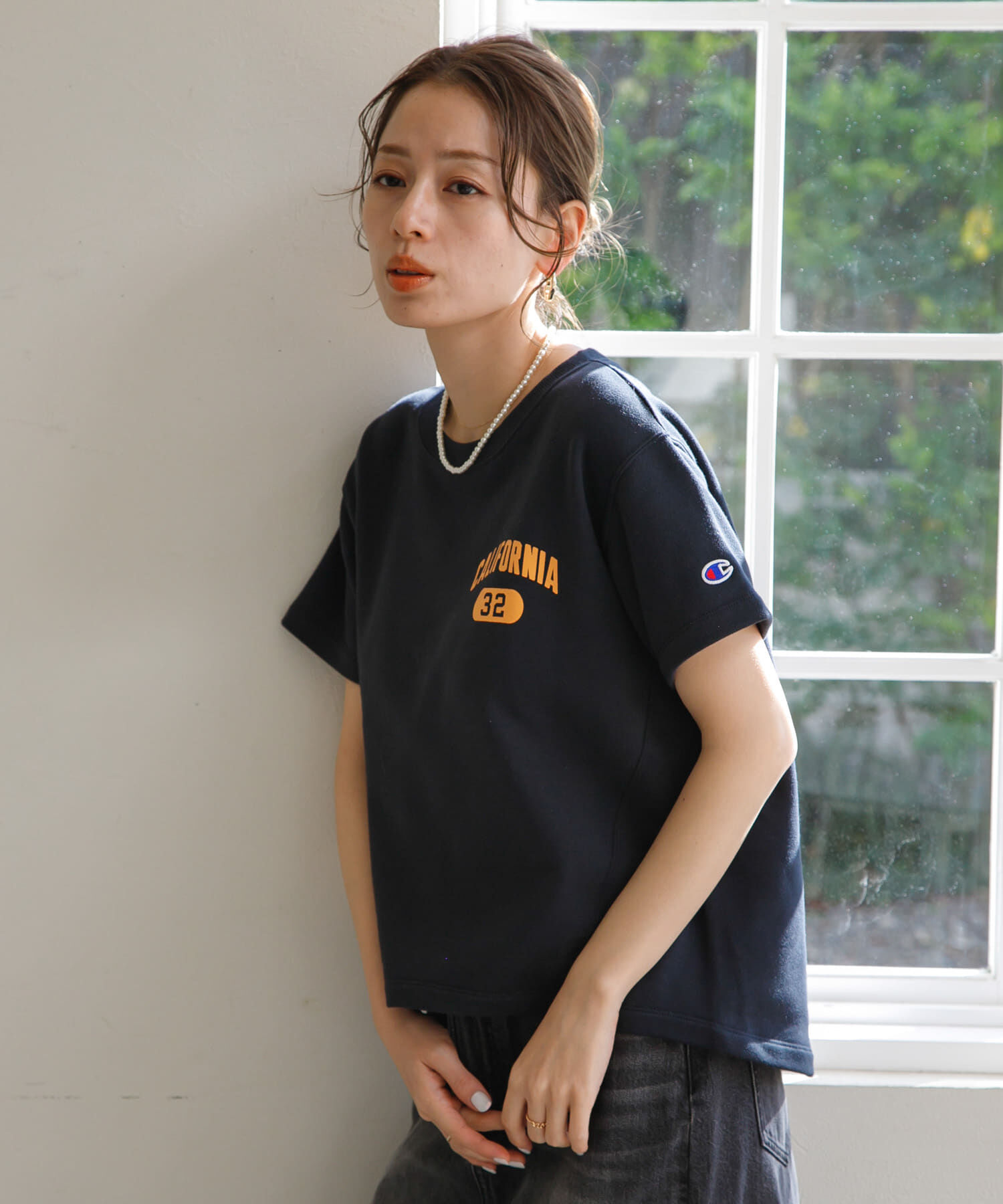 Sonny Label 「『別注』Champion&times;Sonny Label　ラウンドヘムスウェットTシャツ」|スウェット・ジャージ|
