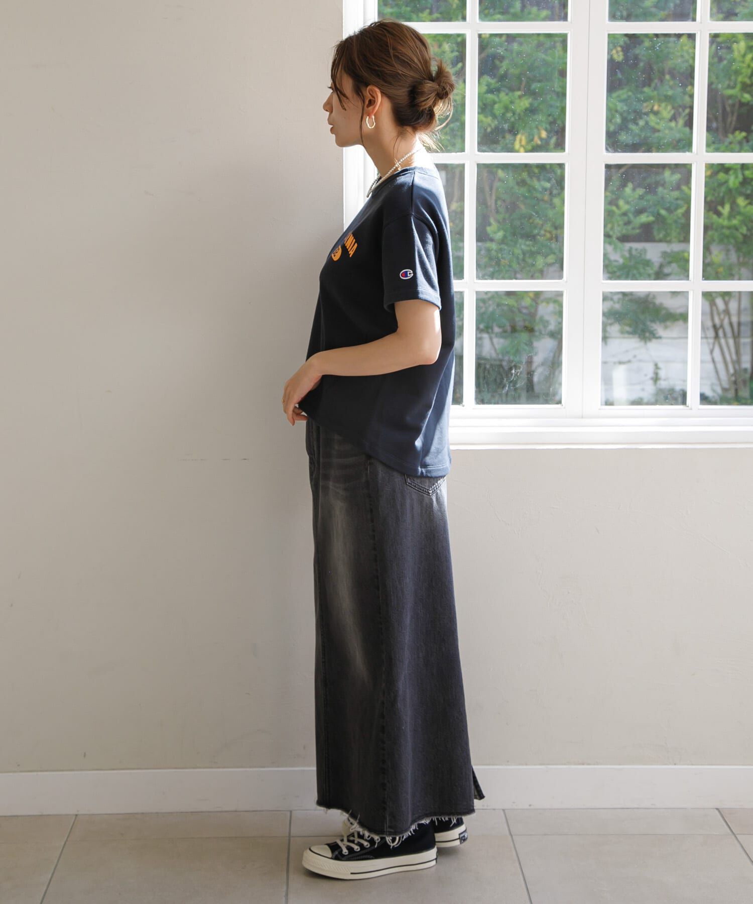 Sonny Label 「『別注』Champion&times;Sonny Label　ラウンドヘムスウェットTシャツ」|スウェット・ジャージ|