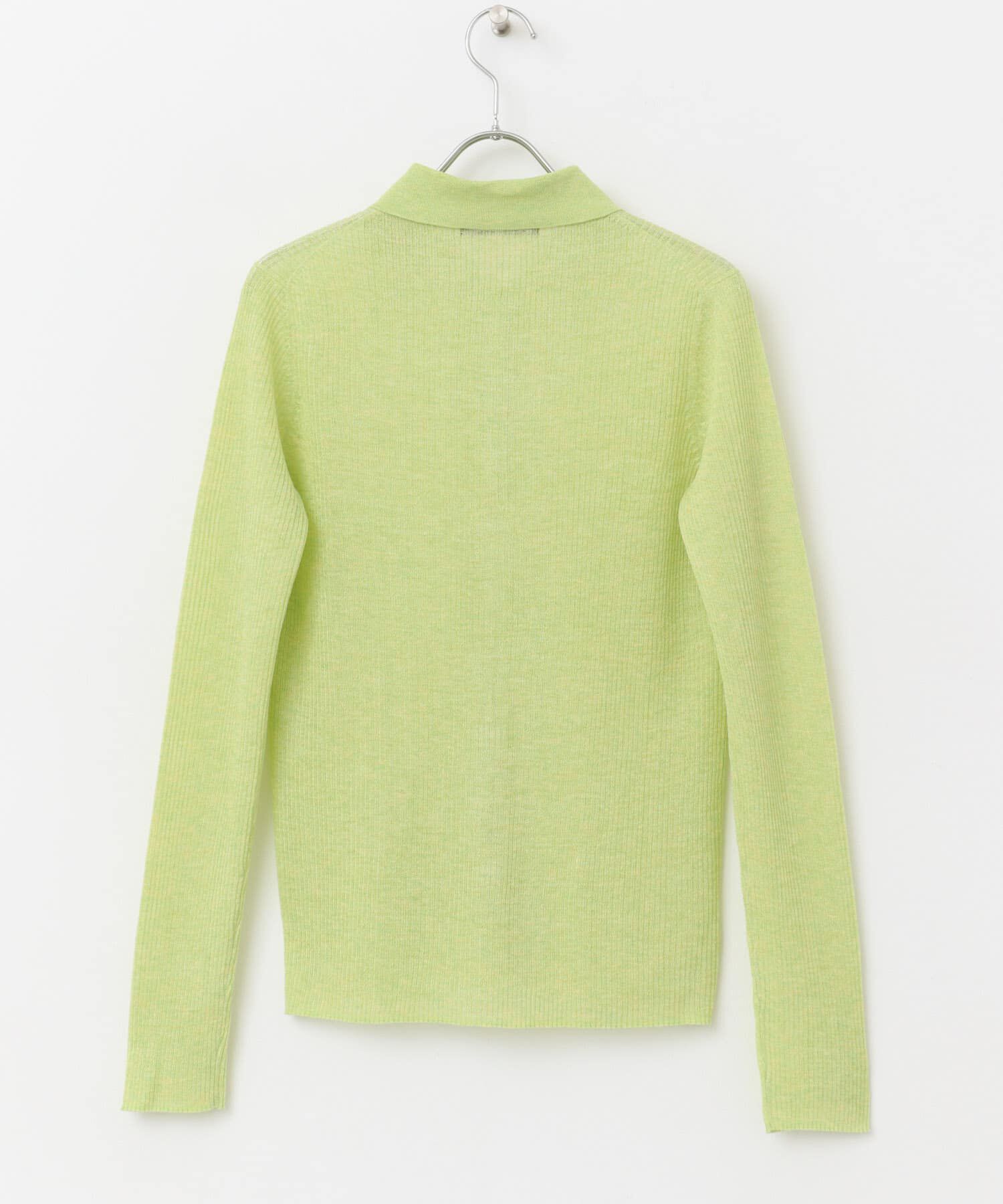 URBAN RESEARCH ROSSO「シアーリブポロニット」|ニット・セーター|