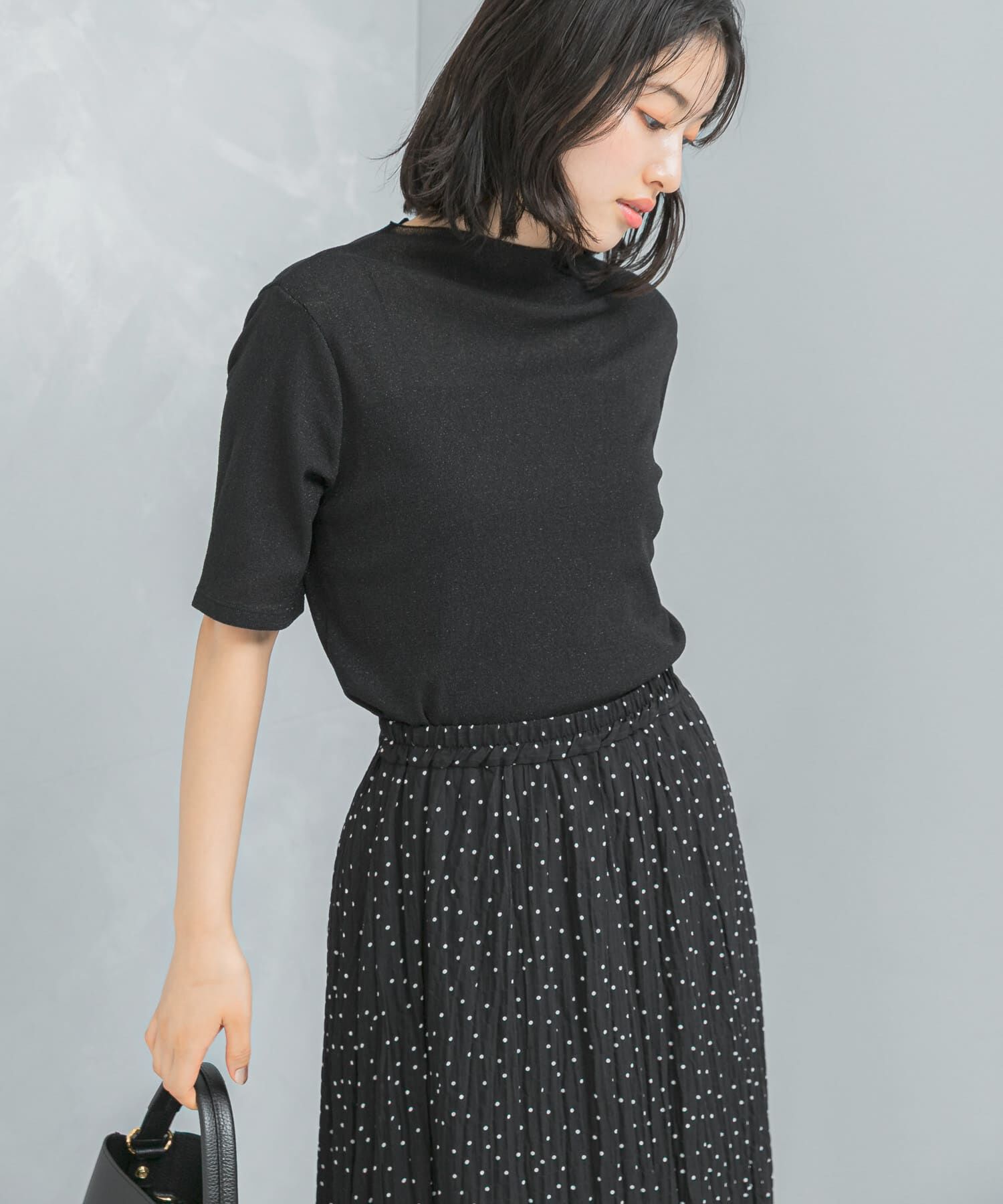 URBAN RESEARCH ROSSO「ラメシアーカットソー」|Tシャツ・カットソー|