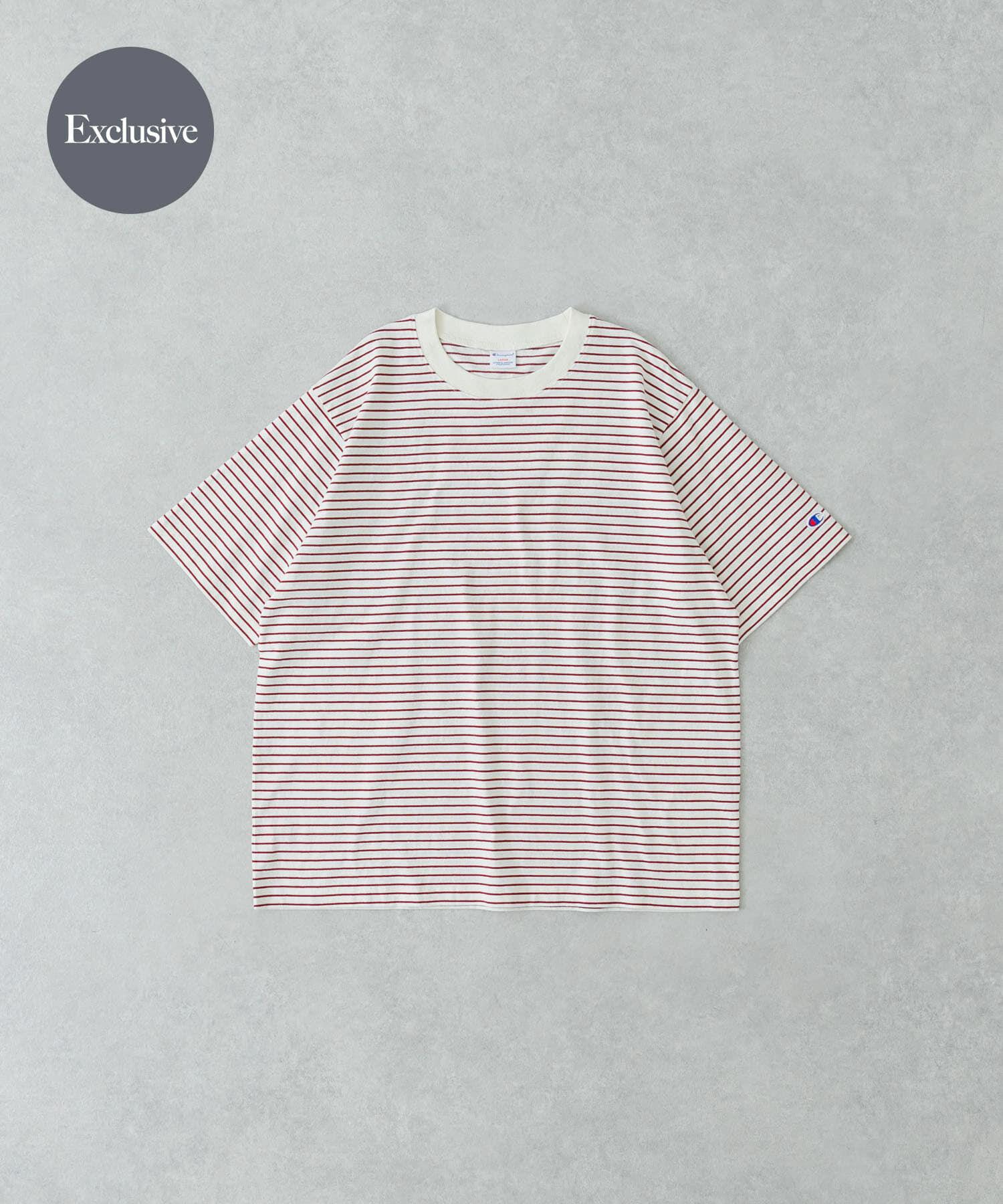 URBAN RESEARCH「『別注』Champion&times;UR　USA Fit BORDER T-shirts」|Tシャツ・カットソー|ナチュラル