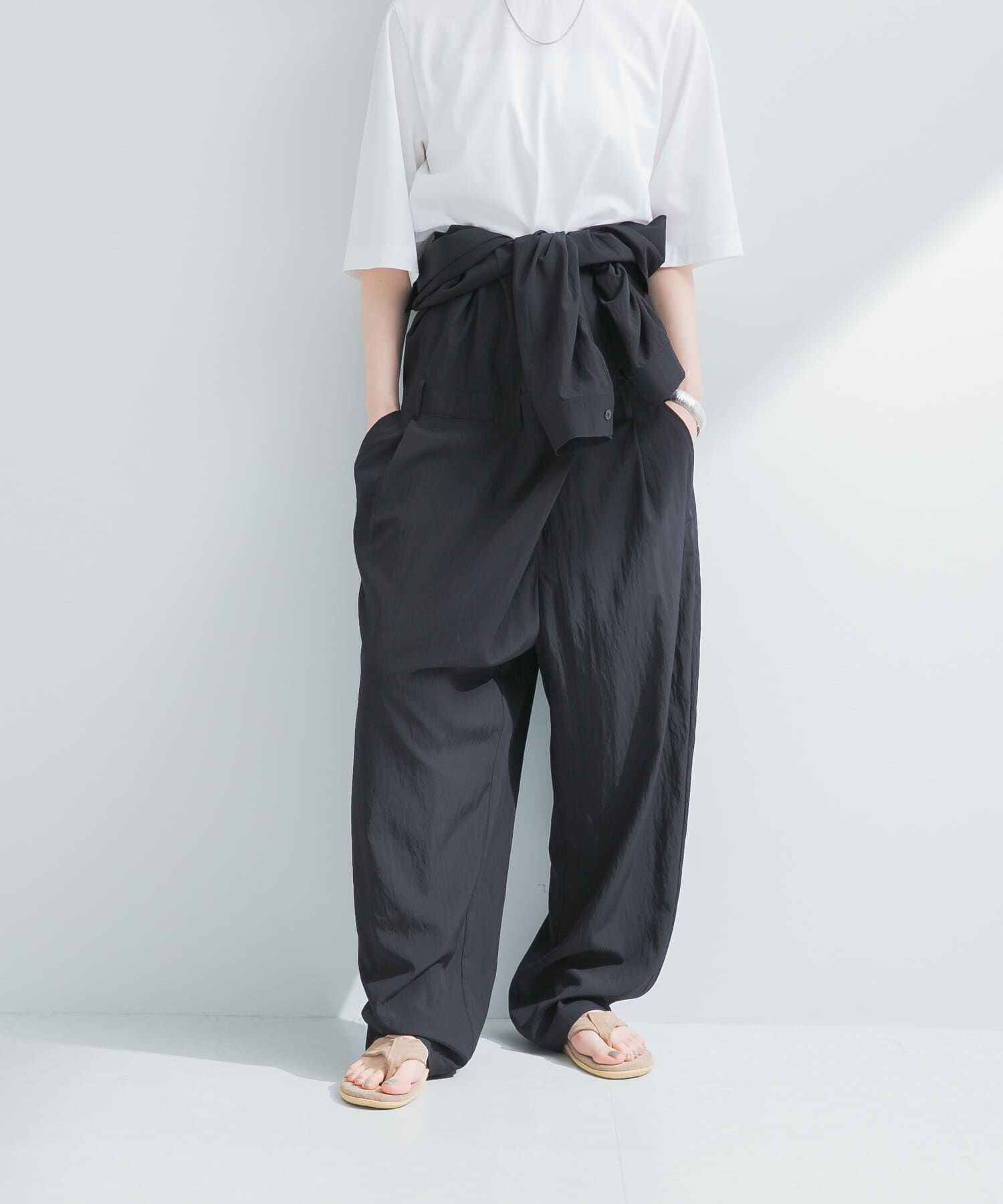 URBAN RESEARCH「『2サイズ展開』フロントタックジャンプスーツ」|スカート|