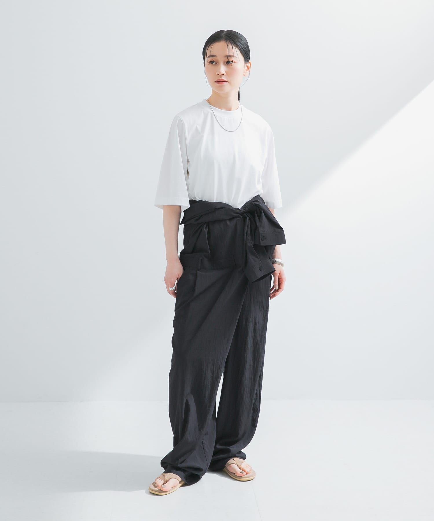 URBAN RESEARCH「『2サイズ展開』フロントタックジャンプスーツ」|スカート|